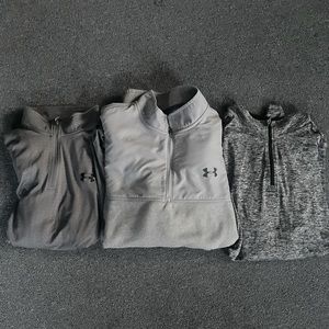 Under Armour half zips